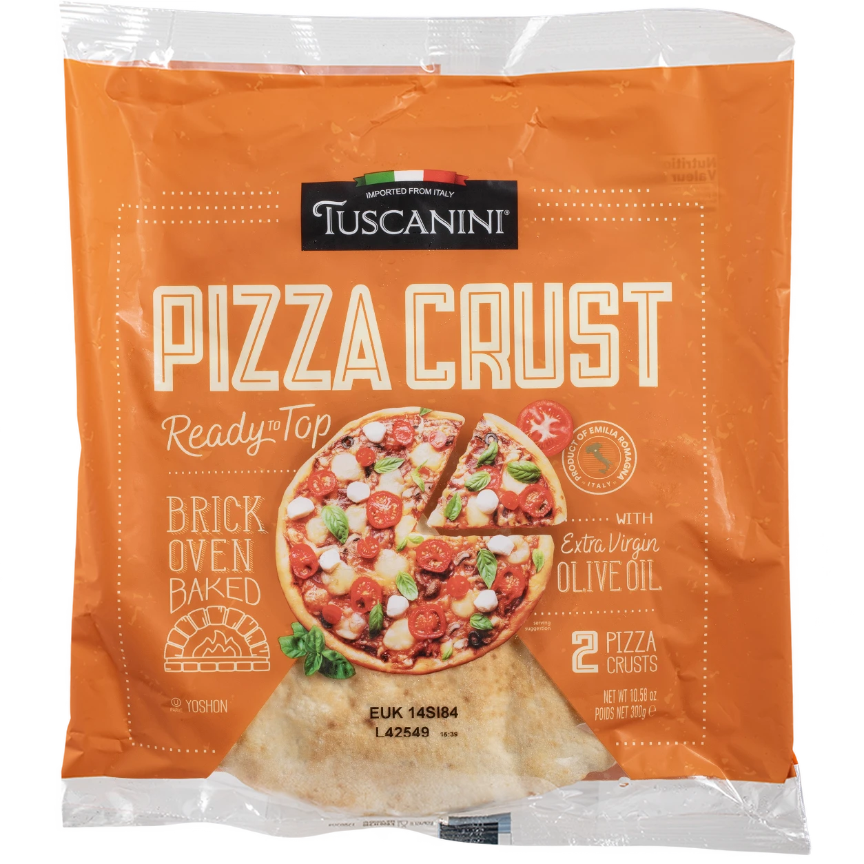 Pizza Crust — enhanced original product photograph