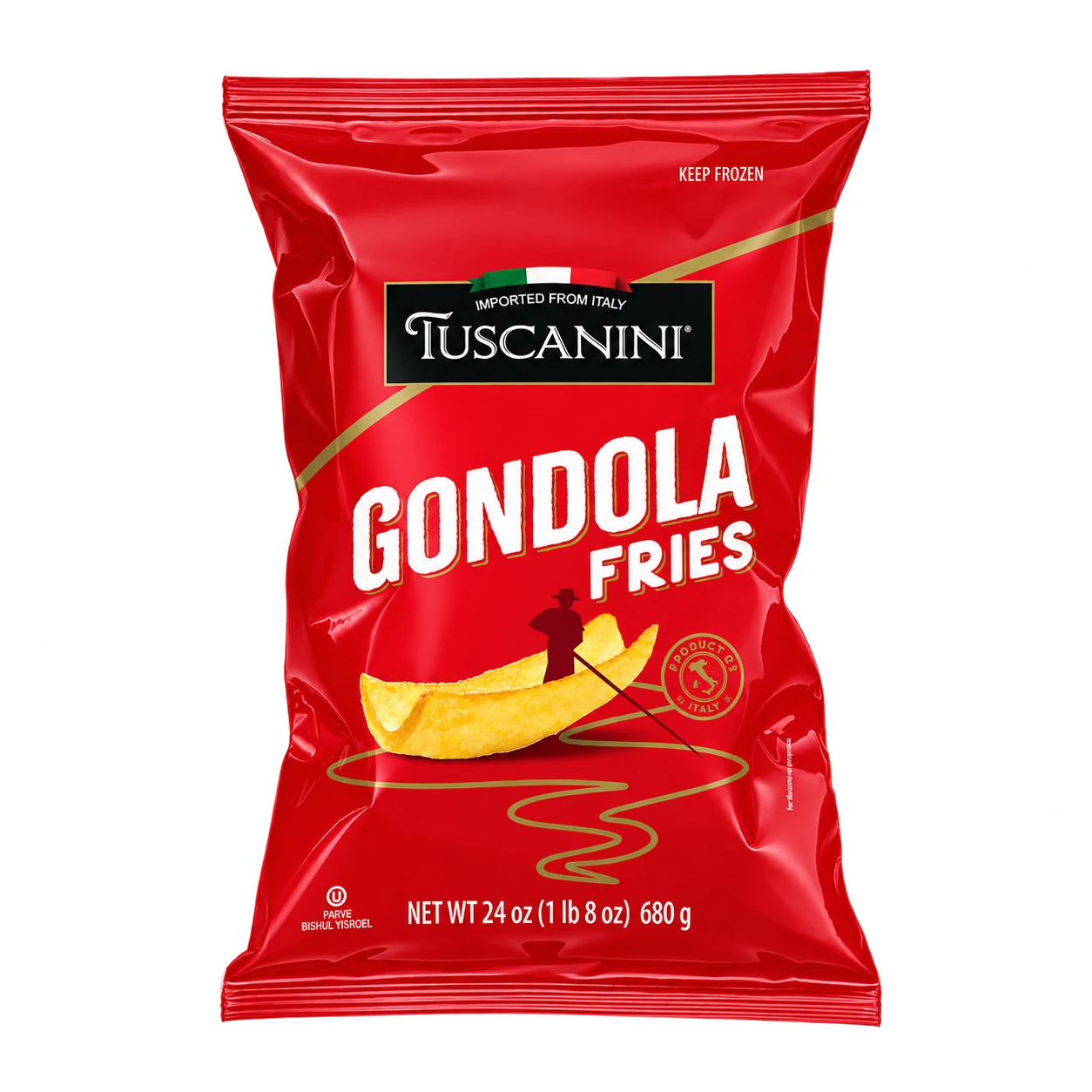 Gondola Fries — enhanced original product photograph