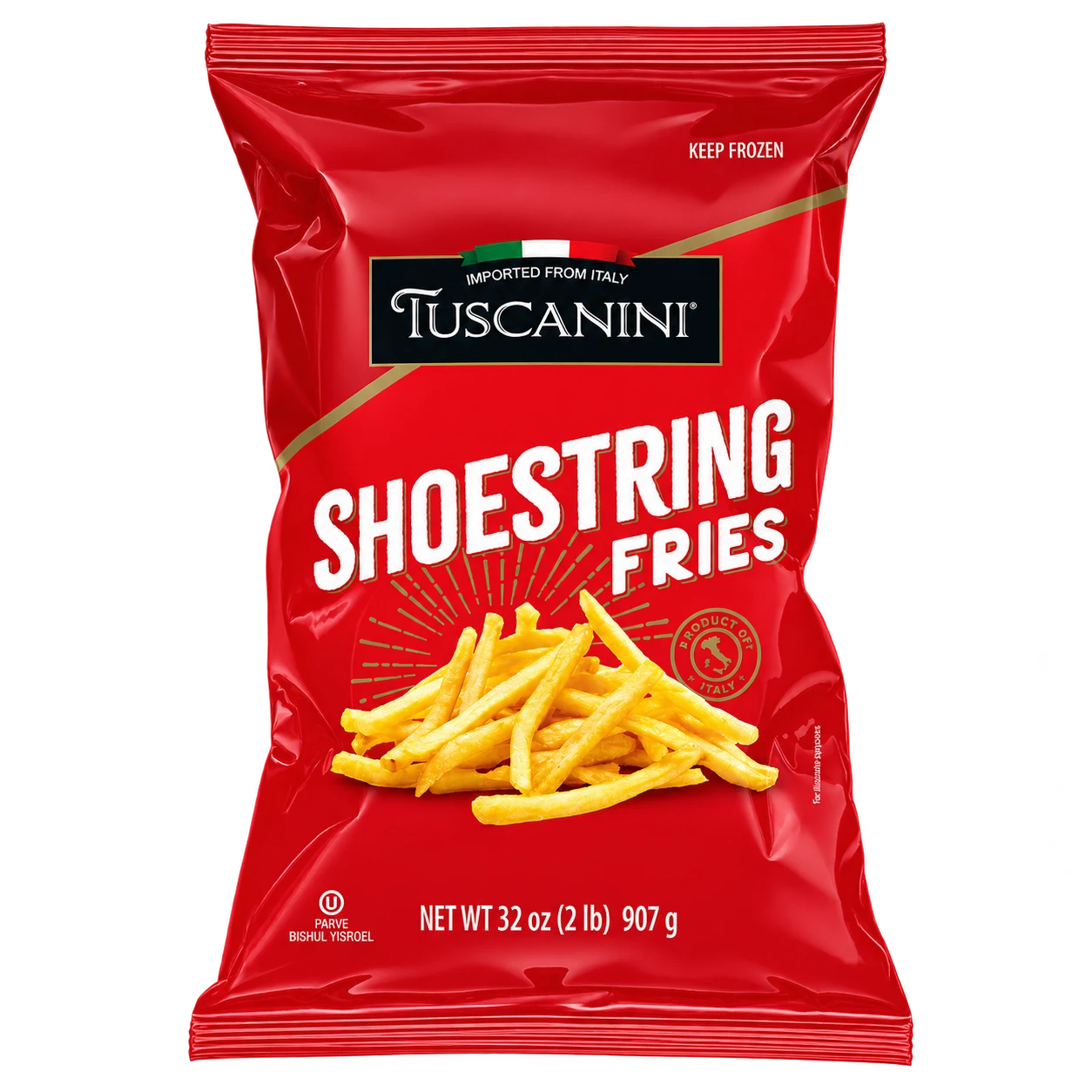 Shoestring Fries — enhanced original product photograph