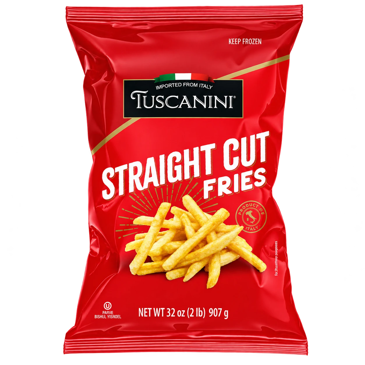 Straight Cut Fries — enhanced original product photograph