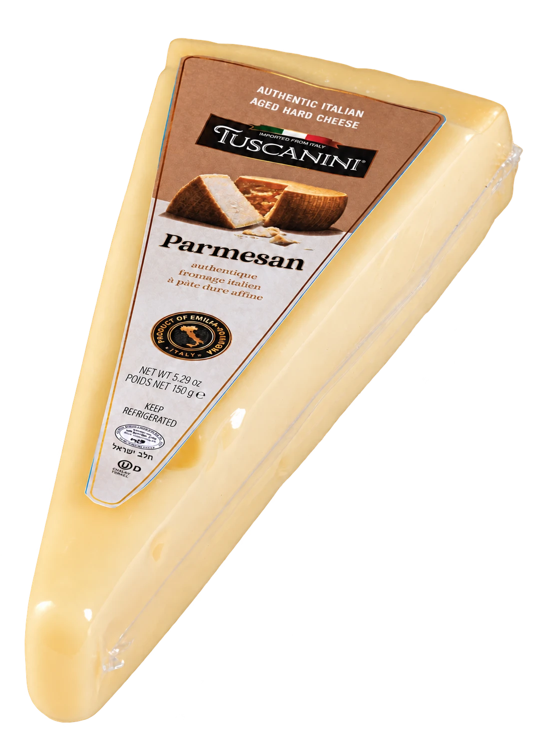 Parmesan Cheese Wedge 5.29oz — enhanced original product photograph