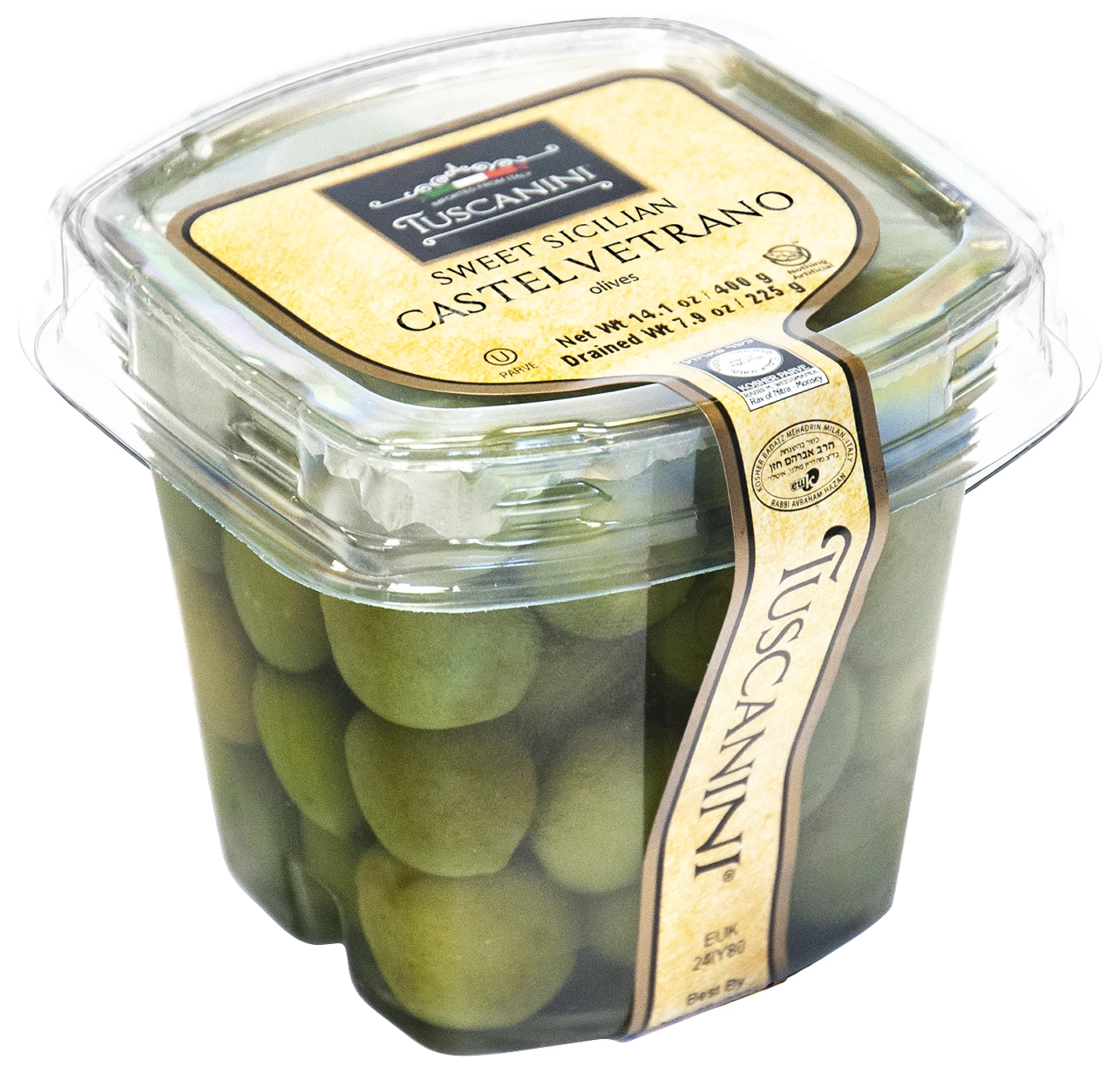 Sweet Sicilian Castelvetrano — enhanced original product photograph