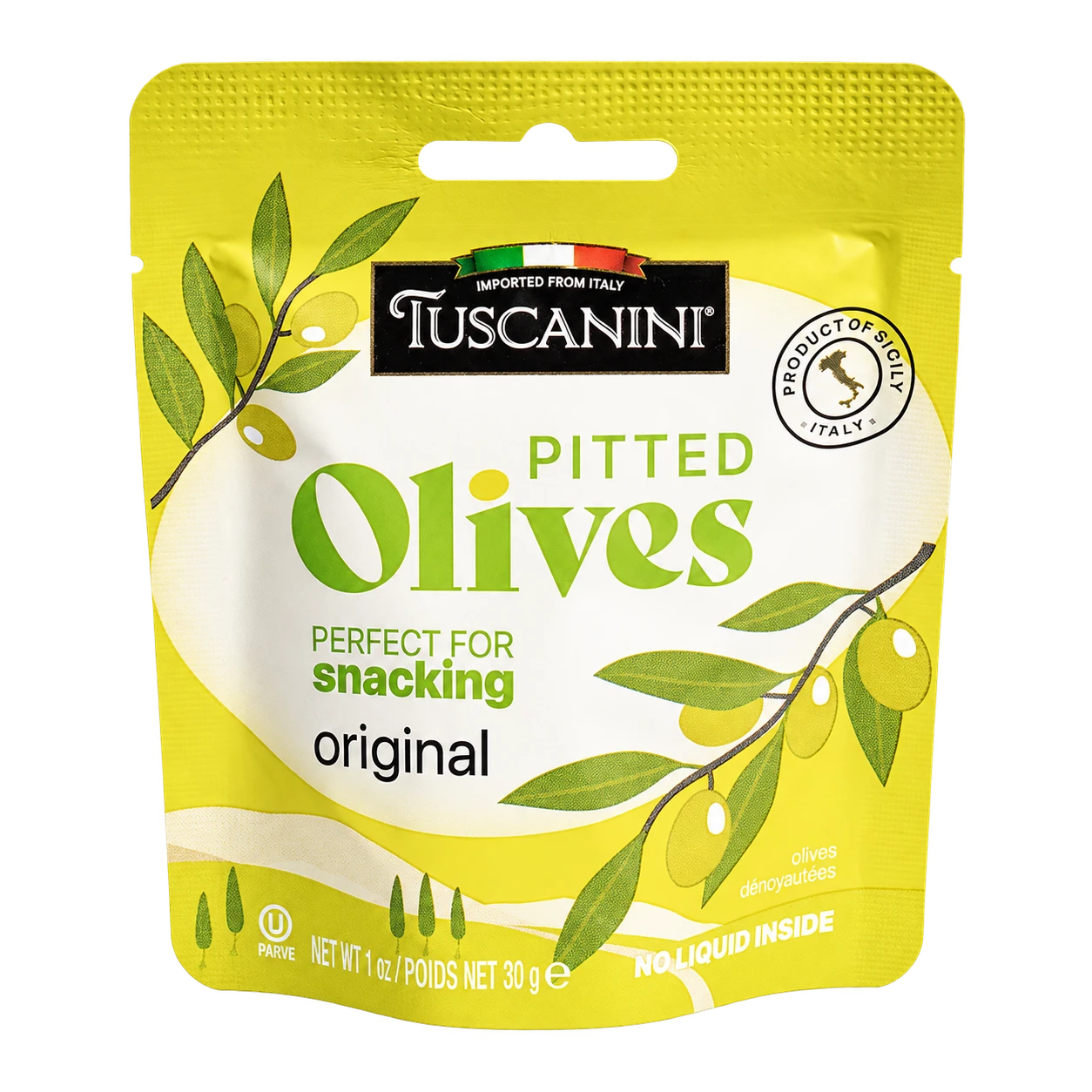 Original Pitted Olives Pouch — enhanced original product photograph