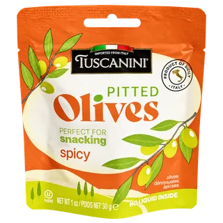Spicy Pitted Olives Pouch