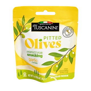Garlic Pitted Olives Pouch