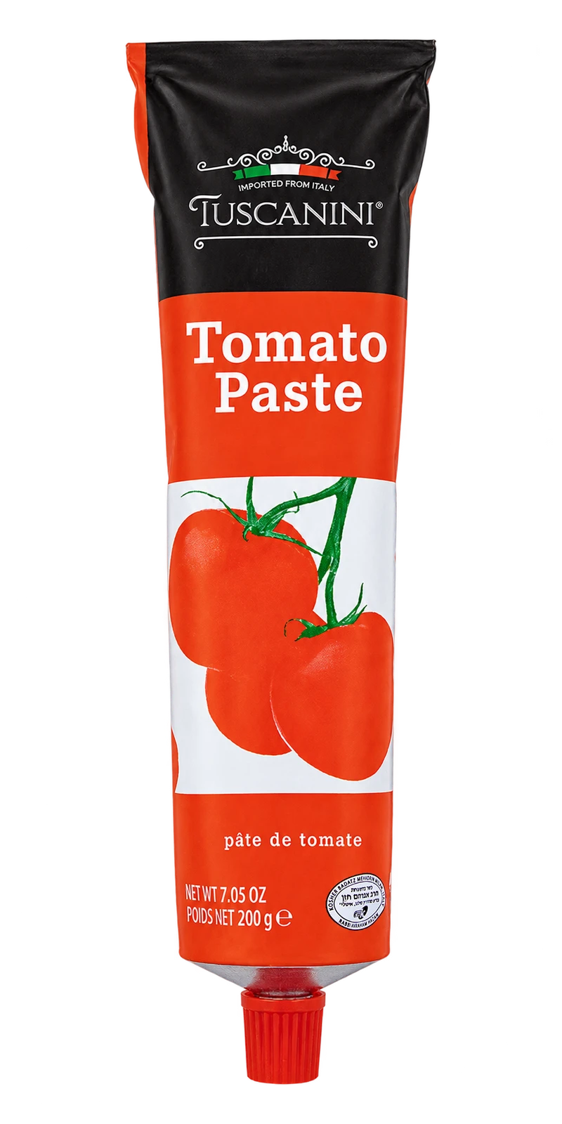 Tomato Paste Tube — enhanced original product photograph
