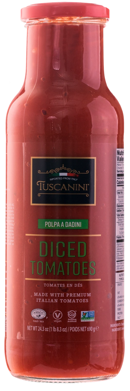 Diced Tomatoes 24.3oz — enhanced original product photograph