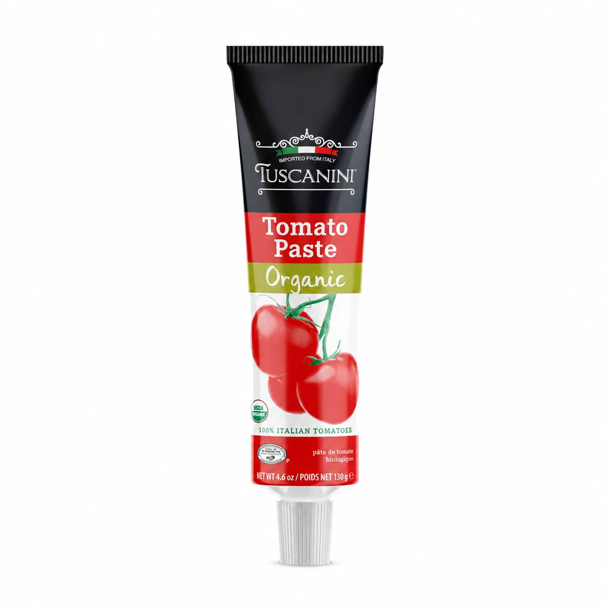 Organic Tomato Paste Tube — enhanced original product photograph