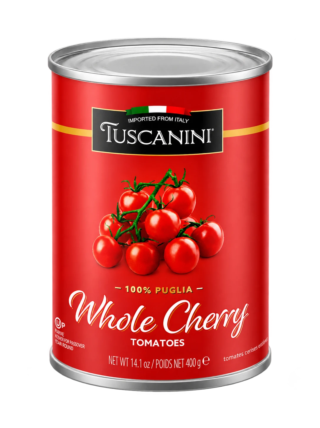 Whole Cherry Tomatoes — enhanced original product photograph