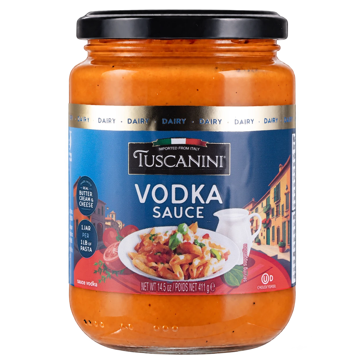 Vodka Sauce — enhanced original product photograph