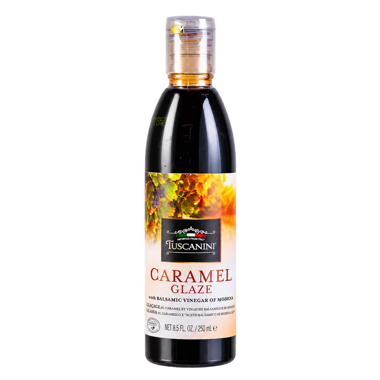 Caramel Balsamic Vinegar Glaze of Modena — enhanced original product photograph