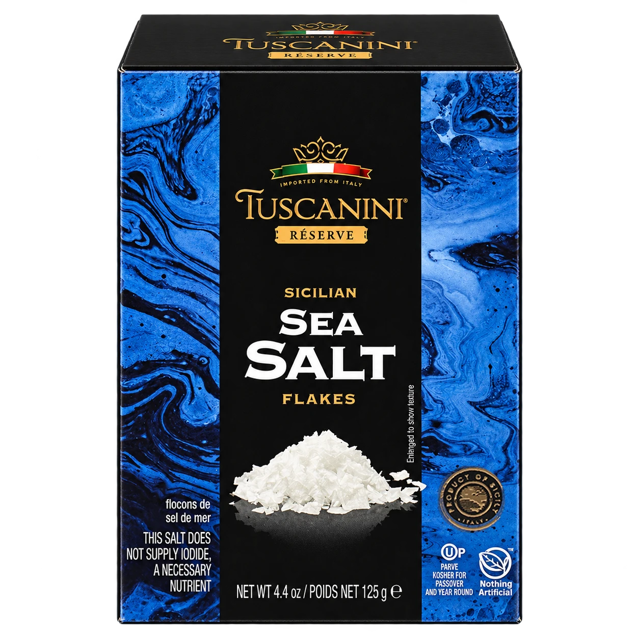 Sea Salt Flakes — enhanced original product photograph