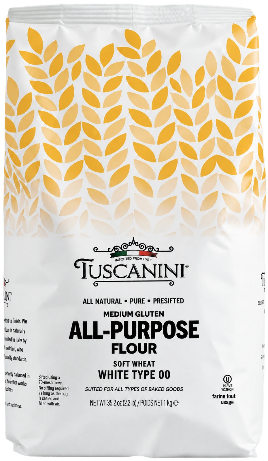All Purpose Flour 2.2LB — enhanced original product photograph