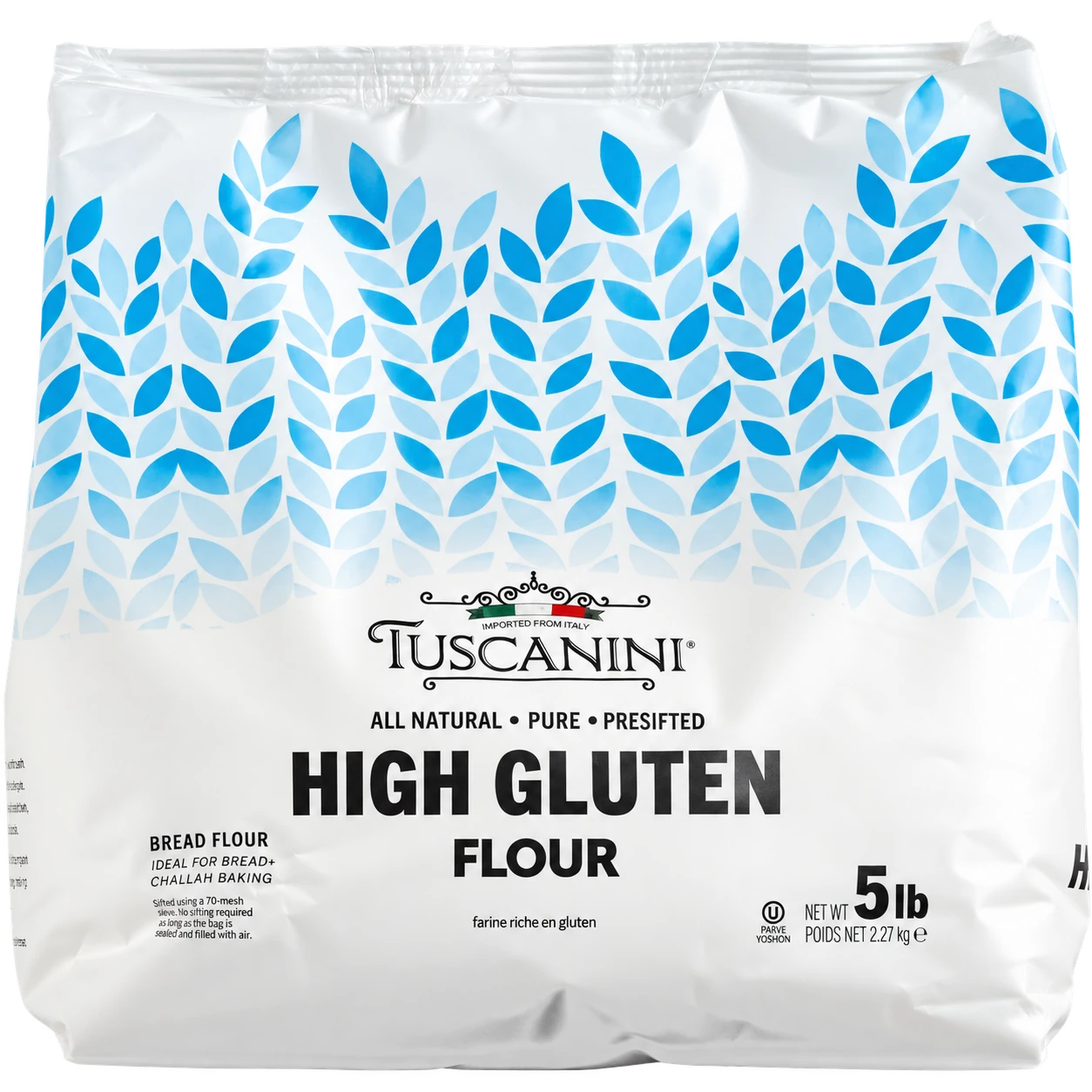 High Gluten Flour 5LB — enhanced original product photograph