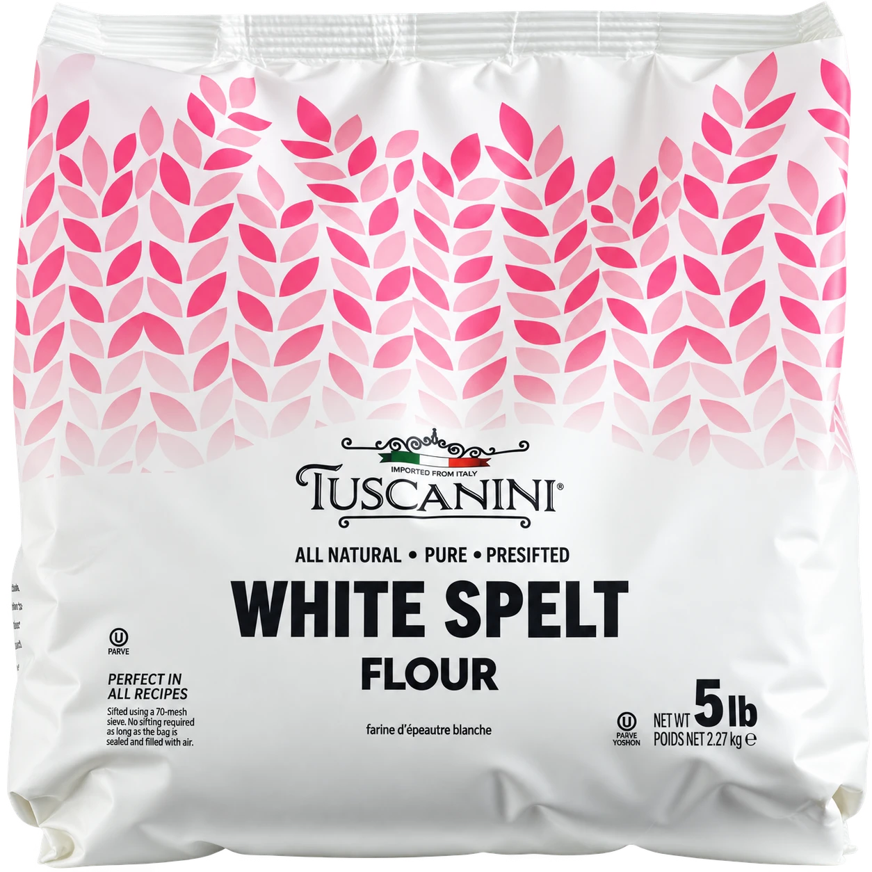 Spelt White Flour 5LB — enhanced original product photograph