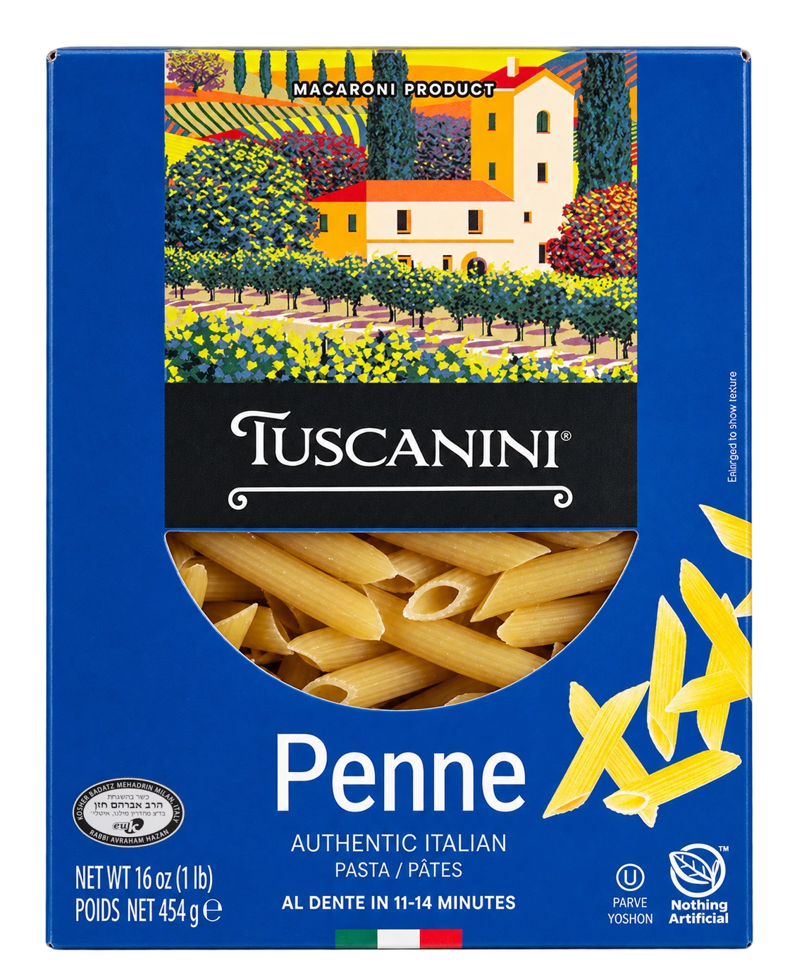 Penne Pasta — enhanced original product photograph