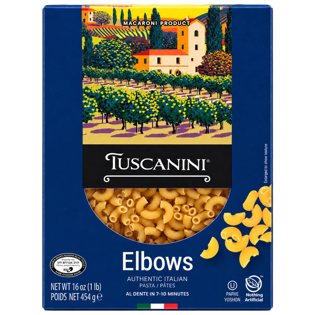 Elbows — enhanced original product photograph