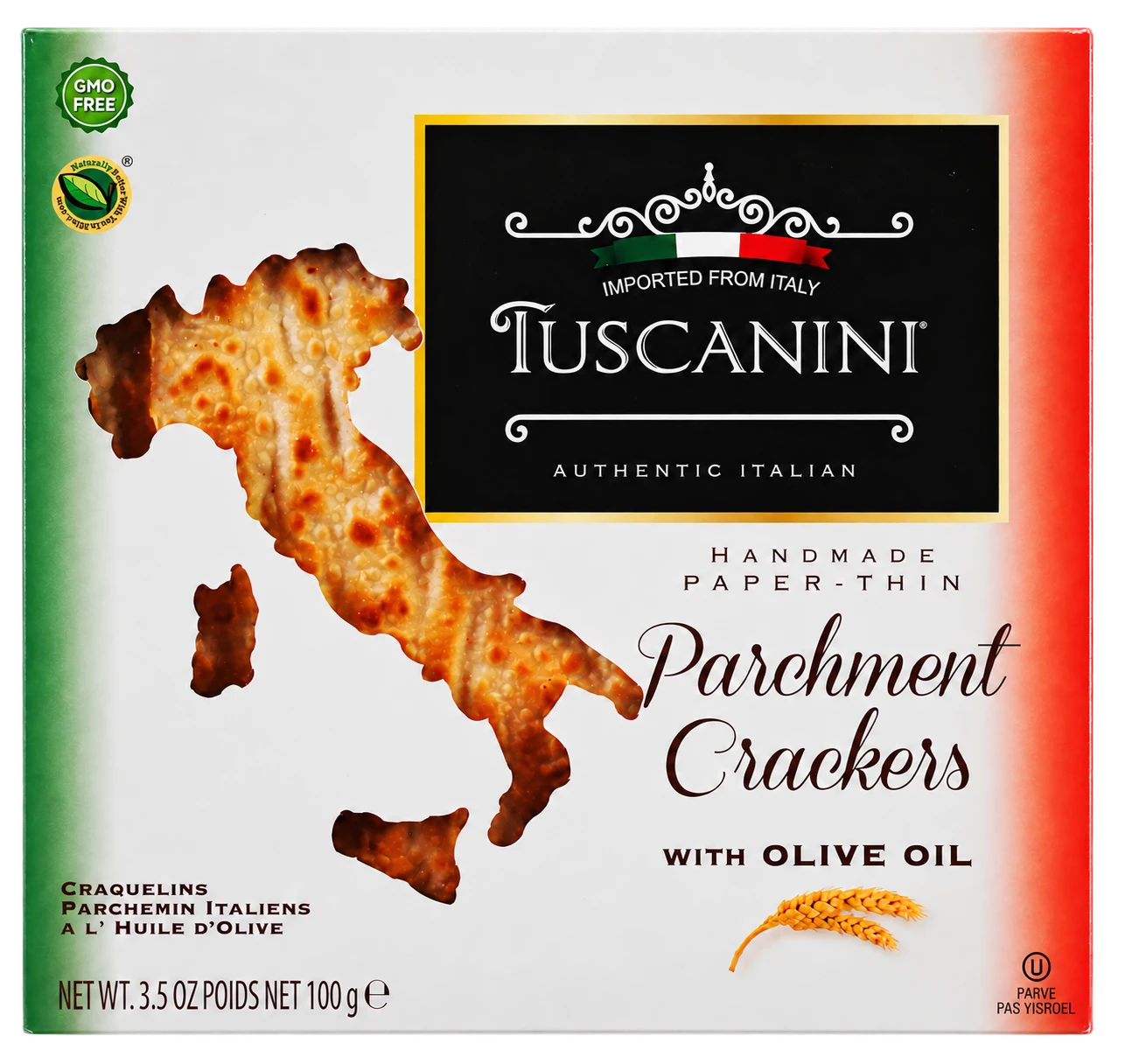 Original Parchment Crackers — enhanced original product photograph