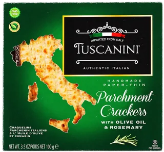 Rosemary Parchment Crackers