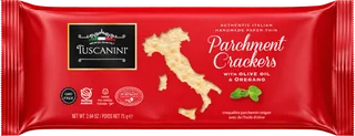 Oregano Parchment Crackers Small