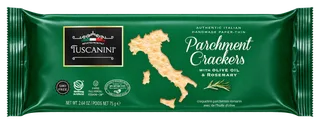 Rosemary Parchment Crackers Small