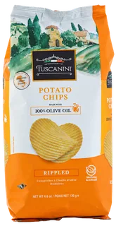 Rippled Olive Oil Potato Chips