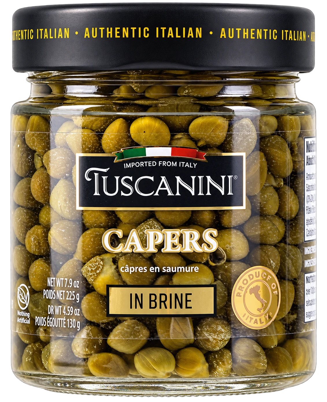Capers in Brine — enhanced original product photograph
