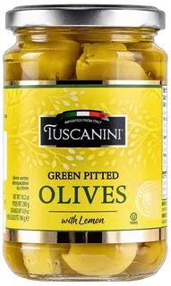 Pitted Green Olives with Lemon