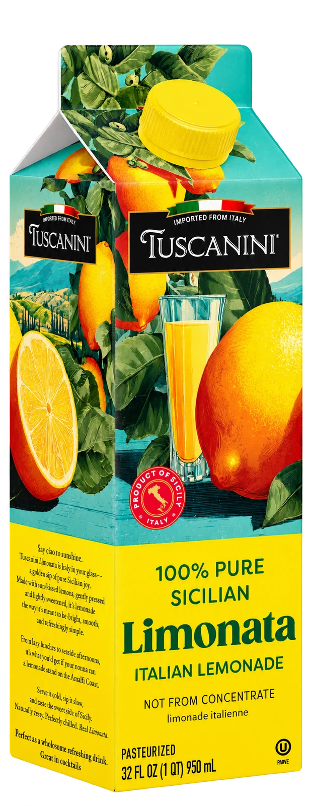Lemonade — enhanced original product photograph