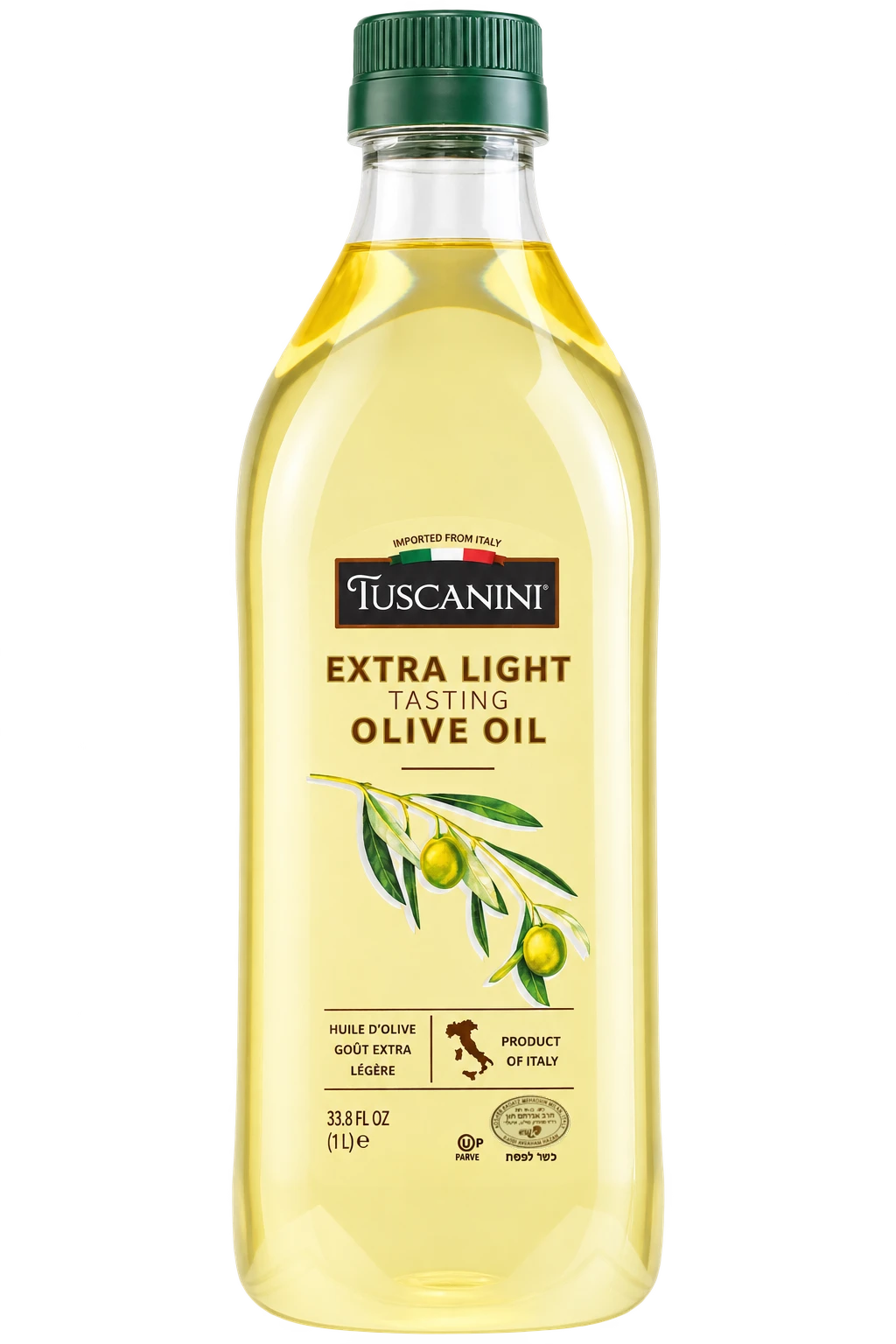 Extra Light Olive Oil 1L — enhanced original product photograph