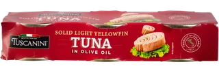 Solid Light Tuna in Olive Oil - Three Pack