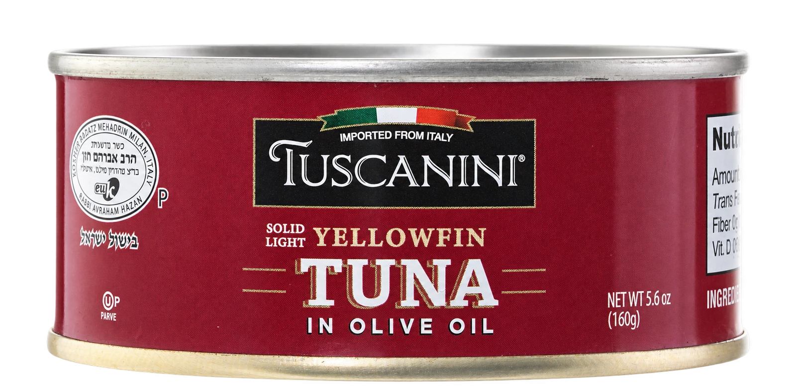 Tuna Solid Light in Olive Oil - Can — enhanced original product photograph