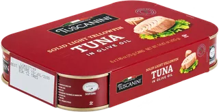 Solid Light Tuna in Olive Oil — Six Pack