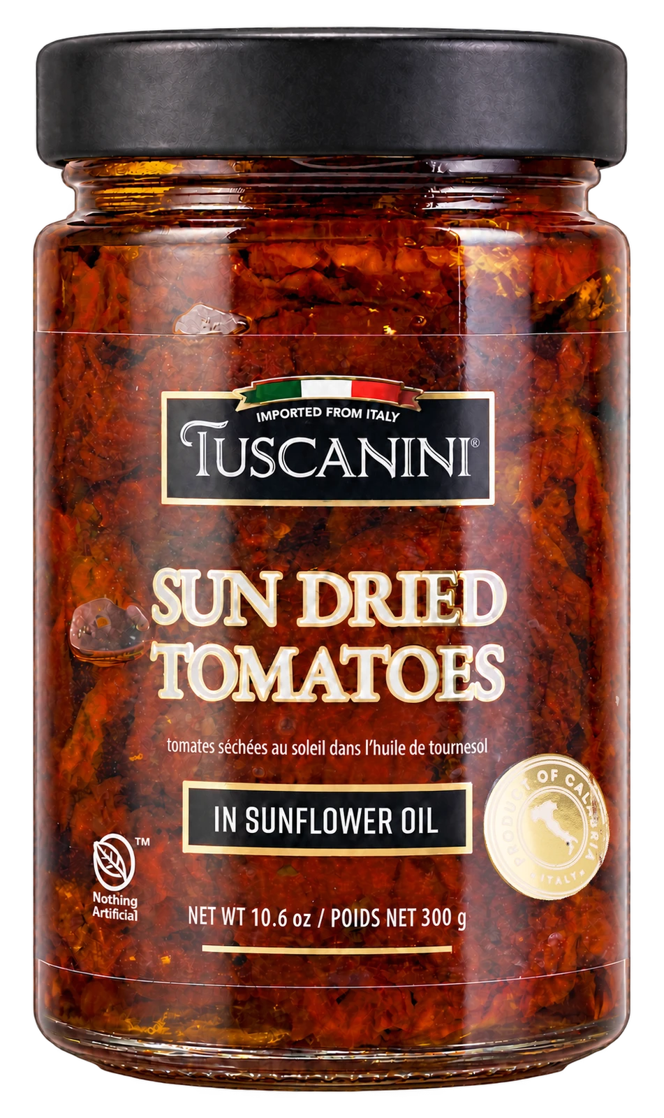 Sun Dried Tomatoes — enhanced original product photograph