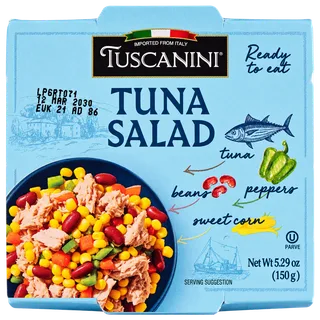 Tuna Salad with Corn, Beans & Peppers