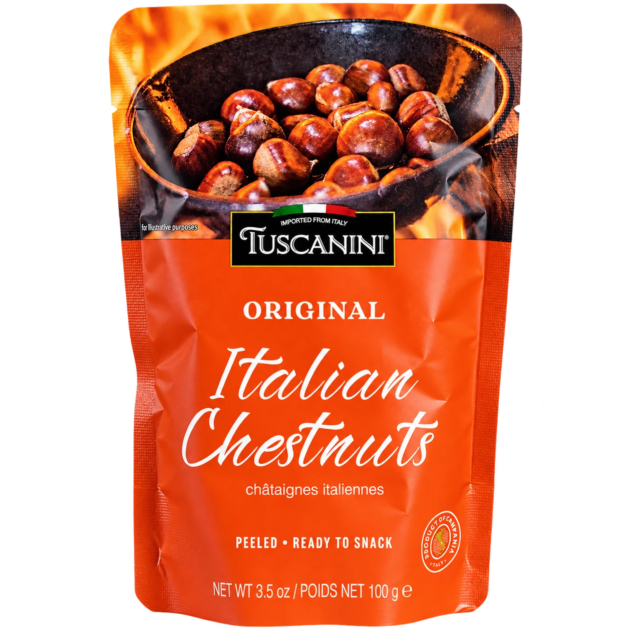 Roasted Chestnuts — enhanced original product photograph
