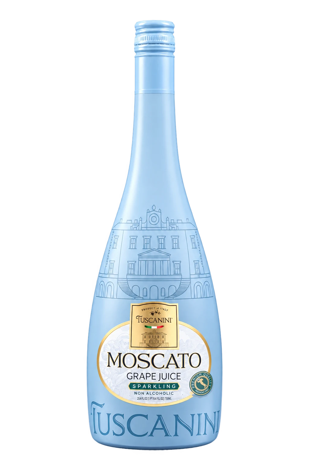 Moscato Sparkling Grape Juice — enhanced original product photograph