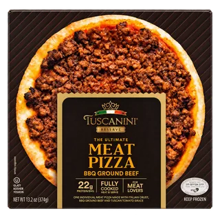 Reserve BBQ Ground Beef Meat Pizza