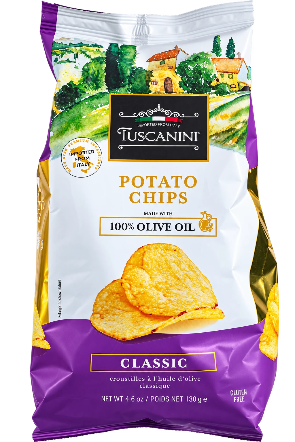 Classic Potato Chips — enhanced original product photograph