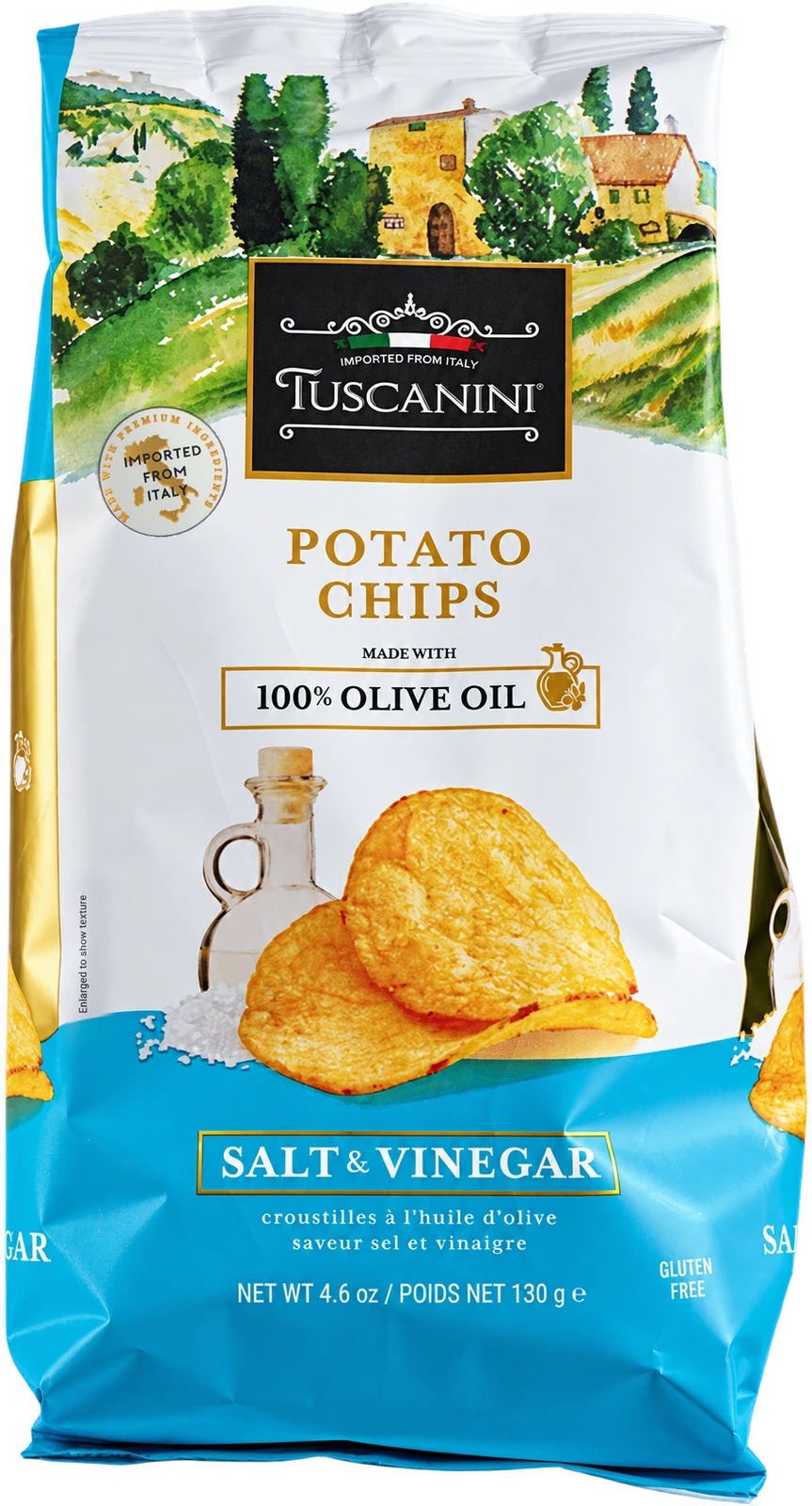 Salt & Vinegar Potato Chips — enhanced original product photograph