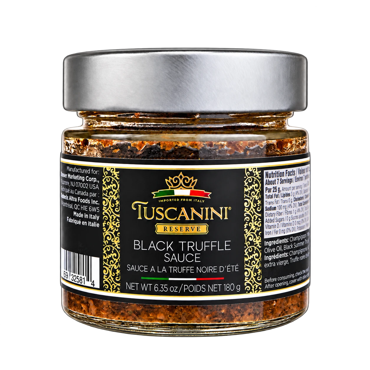 Black Truffle Sauce — enhanced original product photograph