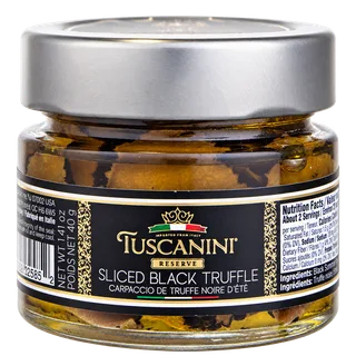 Sliced Black Truffle