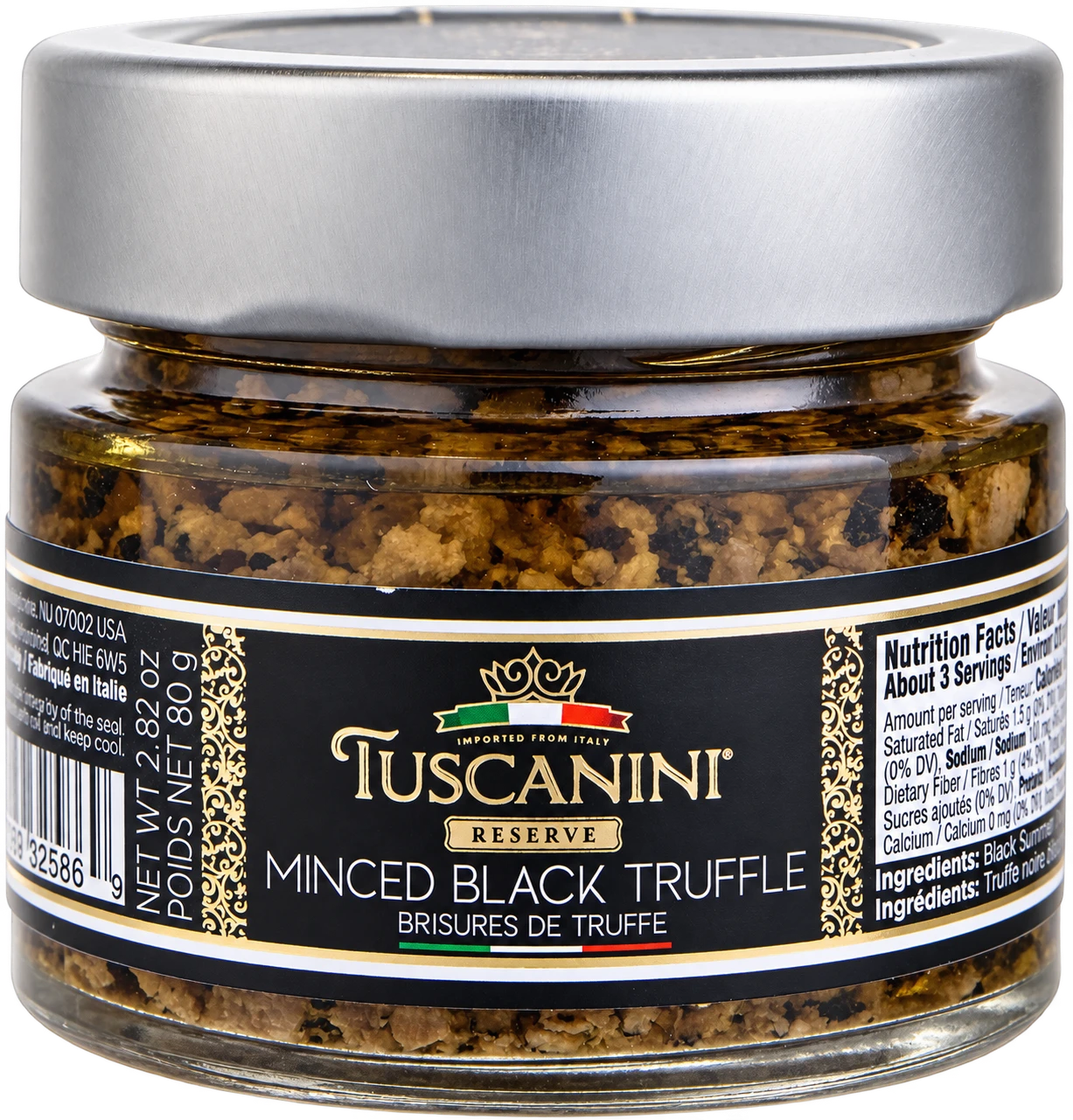 Minced Black Truffle — enhanced original product photograph
